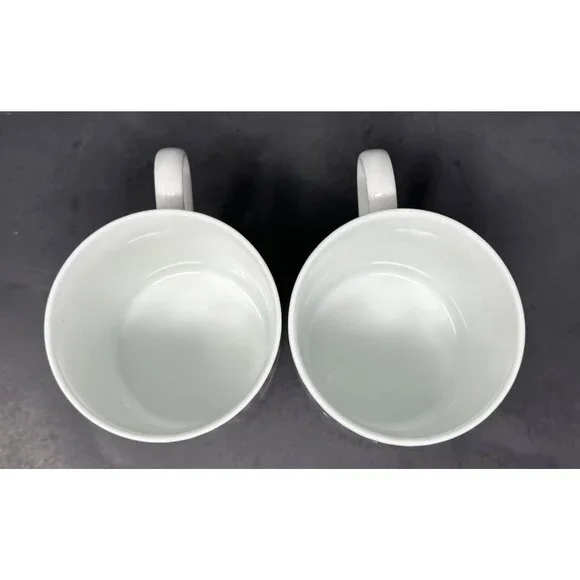 MEDARD DE NOBLAT UNE VIE DE CHIEN Basset Hound Mugs Cups 8 oz Set of 2 Limoges - Picture 5 of 9